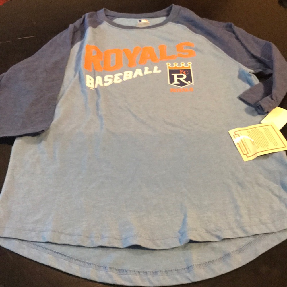 NWT Men’s Med Kc Royal’s Jersey Shirt ⚾️